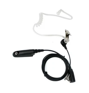 Covert Acoustic Tube Earpiece Earphone PTT Mic for Motorola GP328 GP340 Radio - Picture 1 of 3