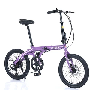 20 " Folding City Bike Aluminum Frame 8 Speed Folding Bike - Picture 1 of 5