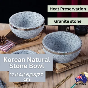 Korean Natural Stone Bowl Bibimbap 12cm - Picture 1 of 10
