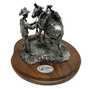 Fred Boyer What's Happenin' Boss Pewter Horse - Rocky Mtn Elk Foundation 51/250 - Bild 1 von 12