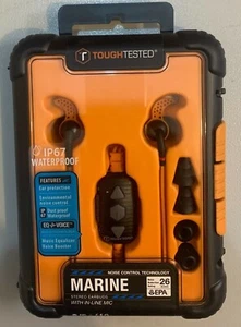 Écouteurs stéréo rigoureusement testés. Marine IP67 étanche à la poussière. Avec micro en ligne. - Photo 1 sur 2