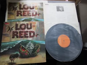 Lou Reed ST First Album Japan Vinyl LP w Test Printings Sheet Velvet Underground - Picture 1 of 15