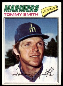 1977 TOPPS TOMMY SMITH . SEATTLE MARINERS #14