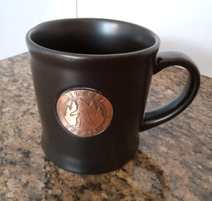 BIGFOOT COUNTRY Coffee Mug Cup 16 oz Sasquatch Collectible Copper emblem - Picture 1 of 4