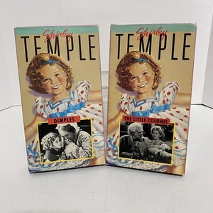 VHS SET/2 Shirley Temple Grübchen, Little Colonel gebraucht, 1988 - Bild 1 von 10