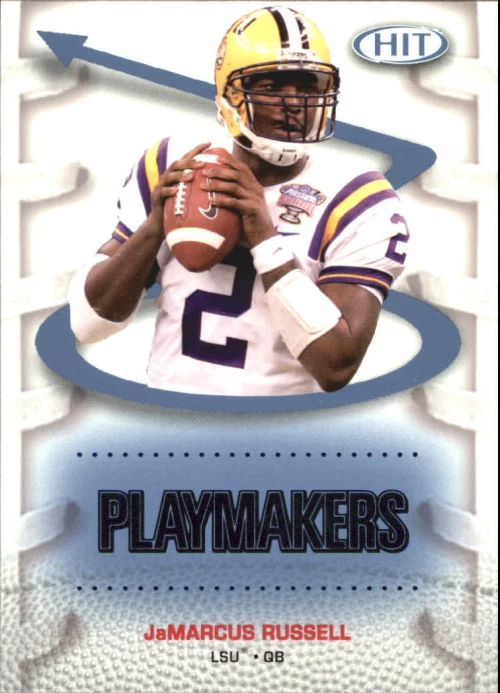 2007 SAGE HIT Playmakers Blue Football Card Pick - Image 1 of 1