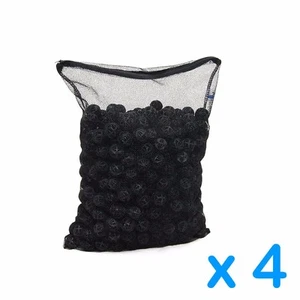 4 Packs 500pcs Aquarium 1" Super Bio Balls with Filter Media Bag - Picture 1 of 2