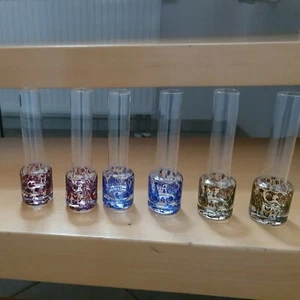 Gläser Schnapsgläser Stamperl  handbemalt besonderer Style 6 Stück - Bild 1 von 3