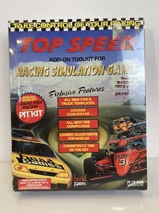 Top Speed Add On Toolkit For Racing Simulation Games Big Box PC NEW SEALED 1997 - Picture 1 of 6