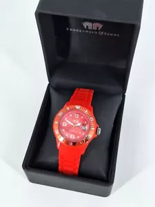 Ice-Watch ICE forever Red Rote Damenuhr 000139 Neue Batterie - Bild 1 von 3