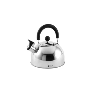 Stainless Steel Kettle Outwell, Chrome Polished - Capacity: Approx 1.8 Litres - Picture 1 of 1