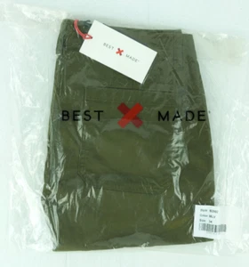 Best Made Co Shorts Mens Size 30 Green 7" Supima Cotton Twill Flat Front - Picture 1 of 3