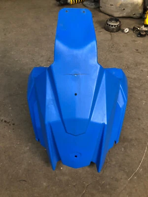 2015+ Polaris 600 800 Axys Rush Pro s x RMK OEM Panel de nariz azul Conjunto de nariz Foto 1 de 4