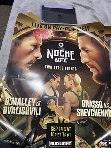 Póster oficial UFC noche O’Malley Vs Dvalishvili 14 de septiembre de 2024 - Imagen 1 de 2