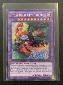 Ritual Beast Ulti-Gaiapelio - BLTR-EN086 - Secreto Raro - 1ª Edición - Yugioh TCG - Imagen 1 de 3