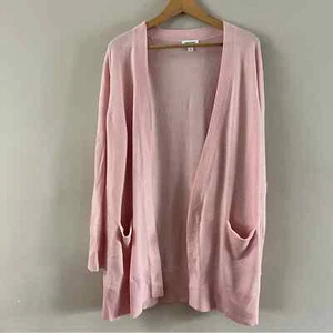 Nordstrom Everyday Open Front Cardigan Pullover Damen Gr. XXL Hellrosa - Bild 1 von 8