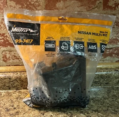 Kit de instalación de unidad principal de radio DIN 1993-2004 Metra 99-7417 Foto 1 de 4