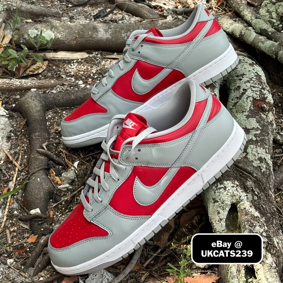 Туфли Nike Dunk низкие QS CO.JP Ultraman университетские красные серебристые FQ6965-600 мужские новые - Изображение 1 из 4