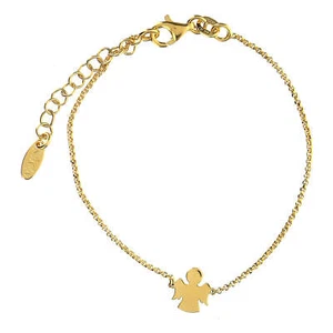 Bracciale AMEN Angelo argento 925 fin. Oro - Foto 1 di 1