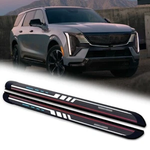 Fixed Pedal Nerf Bar Side Step Running Board Fit For Cadillac Escalade 2021-2025 - Picture 1 of 9