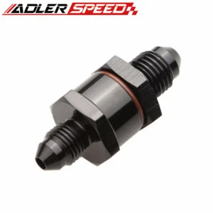 ADLERSPEED -3AN to 3AN Male/Female High Flow Billet Turbo Oil Feed Line Filter  - Picture 1 of 30