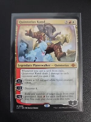 Magic The Gathering: Quintorius Kand - The Lost Caverns of Ixalan (LCI) - Image 1 of 2