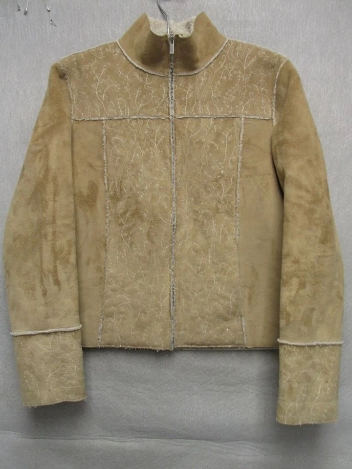 W3400 Ralph Lauren коричневый цветочный стеганая куртка 80-х женщин M - Изображение 1 из 1