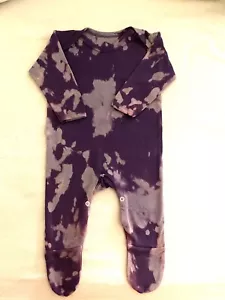 Baby Bodysuit unisex New baby clothes 3-6 months Bleached Pattern - Picture 1 of 1