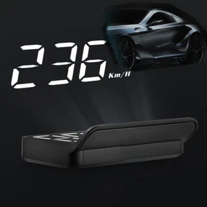 Car OBD HUD High-definition Head up Display Driving Speedometer Voltage Alarm - Picture 1 of 10