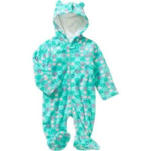 Healthtex Newborn Baby Girls' Fleece Eared Pram - Picture 1 of 3