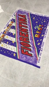 BELLISSIMA BANDIERA FIORENTINA 130 CM X 95 CM - Foto 1 di 7