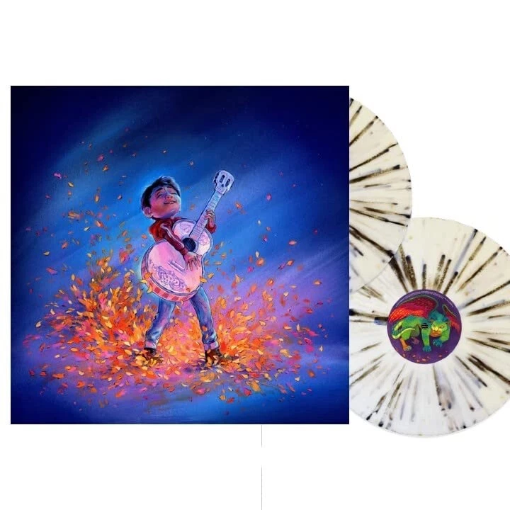 Disney & Pixar COCO 2LP OST MONDO Exclusive White Splatter Vinyl - NEW SEALED - Image 1 of 1