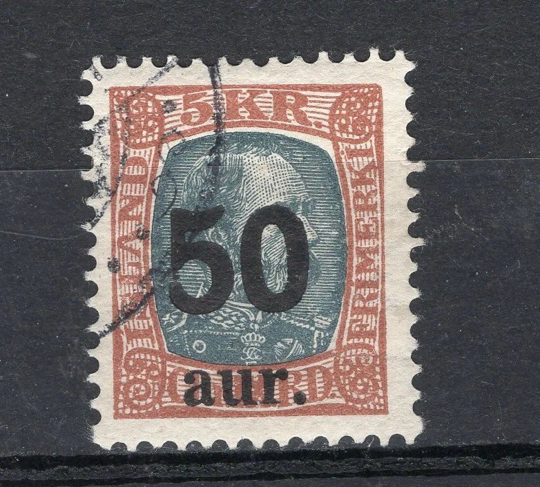 ICELAND, YV # 114, USED, VF - Image 1 of 1