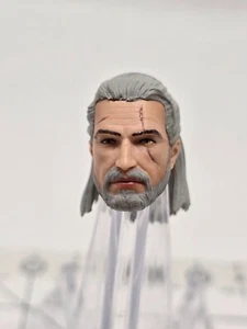 The Witcher Testa Maschio Parte Foraggio 7" Scala 1/10 Geralt Di Rivia - Ottime Condizioni - Foto 1 di 5