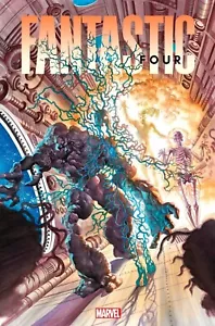 Fantastic Four #10 Alex Ross copertina un fumetto Marvel prima stampa 2023 quasi nuovo - Foto 1 di 2