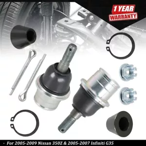 Kit de junta de bola delantera inferior delantera para 05-07 G35 cupé 2 puertas tracción trasera 2005-2009 350z k500397 - Imagen 1 de 7