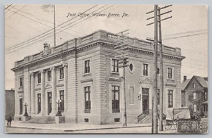 Wilkes Barre Pa Pennsylvania - Postamt mit Pferdezustellwagen - um 1906 - Bild 1 von 3