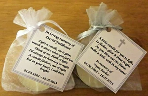 FUNERAL CANDLES, REMEMBRANCE CANDLES, BEREAVEMENT, BABY LOSS, STILLBORN - Picture 1 of 14