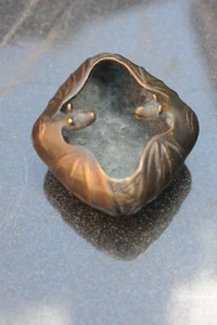 Tazón temático de murciélago firmado japonés del siglo XIX 9 cm - Imagen 1 de 3