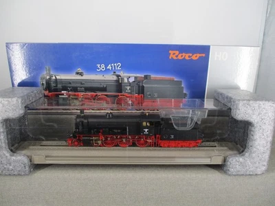 Roco Track H0 72122 Tender Locomotive BR 38.4112 DRB DC DSS Analogue in Original Packaging - Image 1 of 4