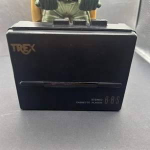 TREX BH-3025 Stereo Portable Cassette Player getestet & funktionsfähig - Bild 1 von 4