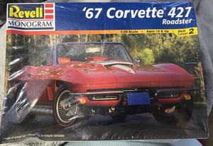 NUEVO Kit de coche modelo Chevrolet Corvette 427 Roadster 1967 Revell/Monograma 1/25 - Imagen 1 de 6