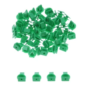 50x 7.5mm Auto Trim Board Fastener Car Plate Guard Windshield Plastic Fixed Clip - Picture 1 of 12
