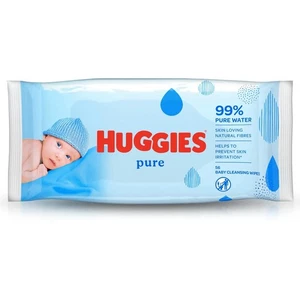 Huggies Pure Baby Wipes 56's - Picture 1 of 1