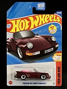 Hot Wheels Porsche 911 Turbo Cabriolet (2025 Series) - Picture 1 of 7