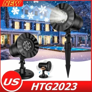 Christmas Halloween Holiday Outdoor LED Laser Light Projector House Landscape US - Picture 1 of 11