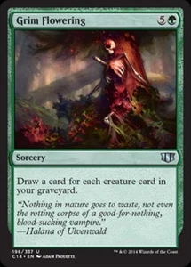 Grim Flowering - Medium Play MTG Commander 2014 Edition - Picture 1 of 1