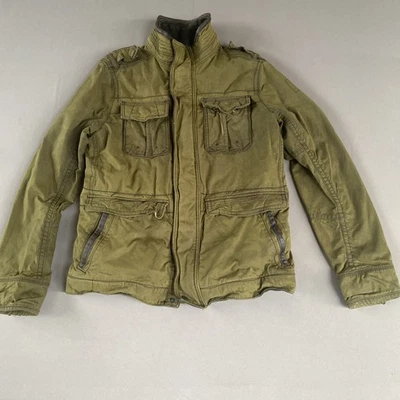 Chaqueta encerada Abercrombie & Fitch militar Redfield talla L usada en excelente estado Foto 1 de 4