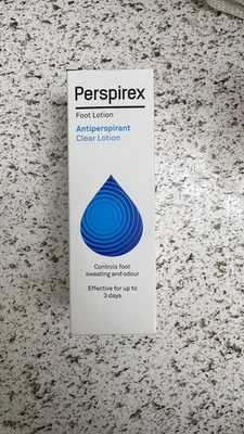 Loción antitranspirante para pies Perspirex tratamiento hiperhidrosis 100 ml paquete de 1 Foto 1 de 4