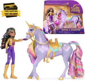 Unicorn Academy Sophia & Wildstar Dolls with 2 Accessories & Hair Tool - Picture 1 of 8
